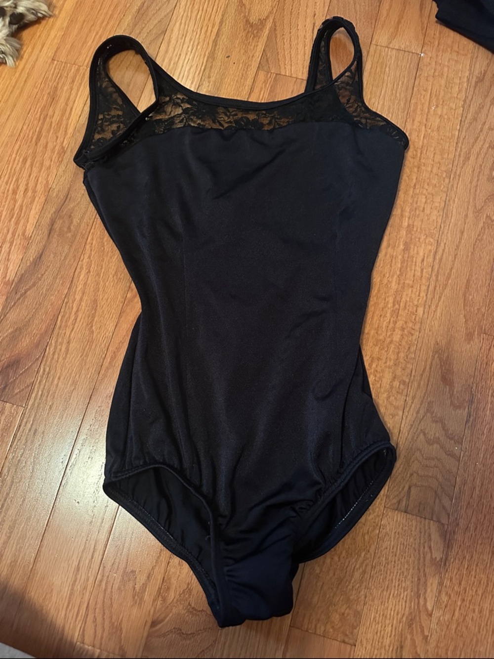 Black Lace Dance  Leotard